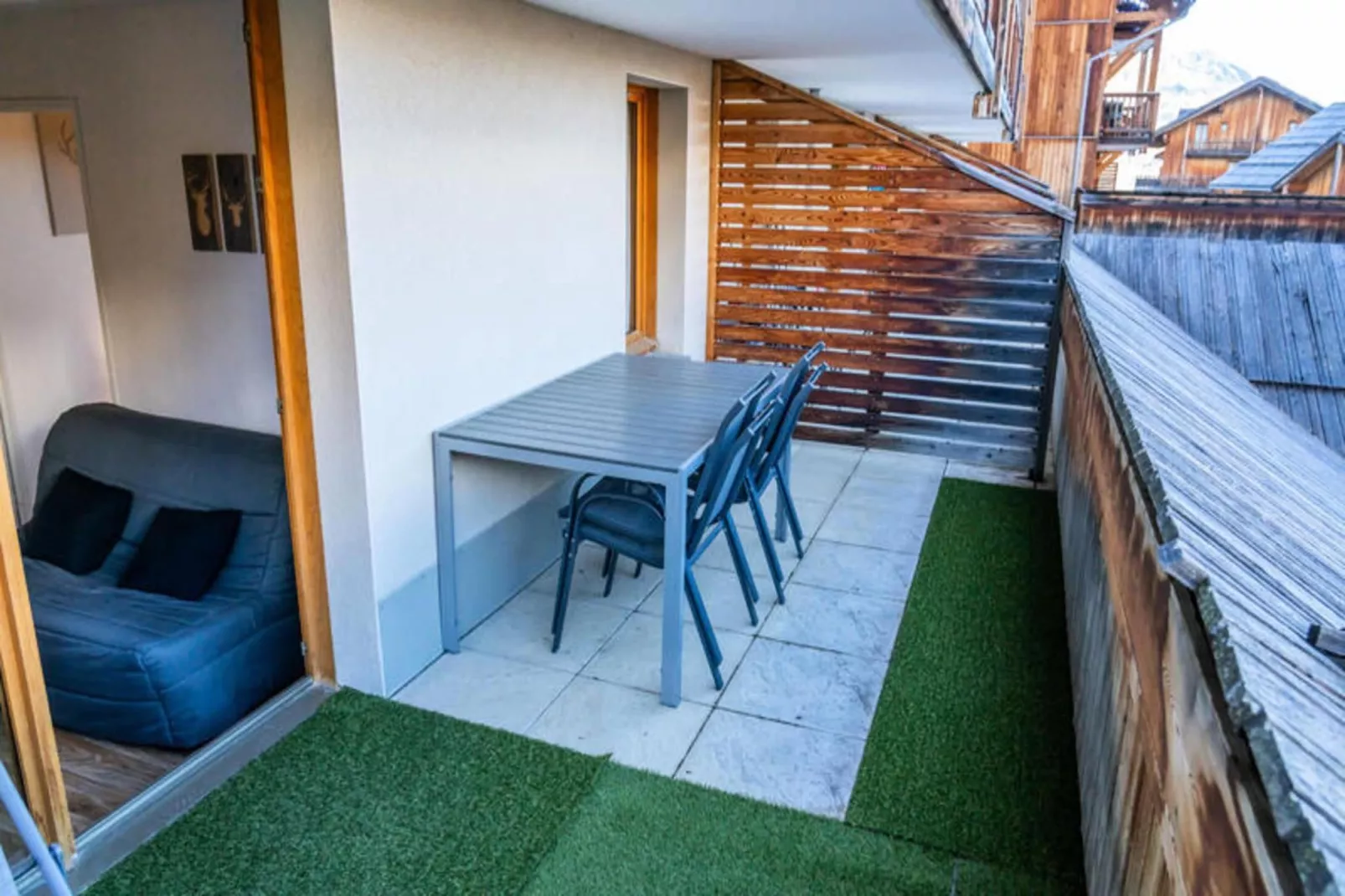 Les Chalets De Bois MÉan - A-Terrasse/Balkon