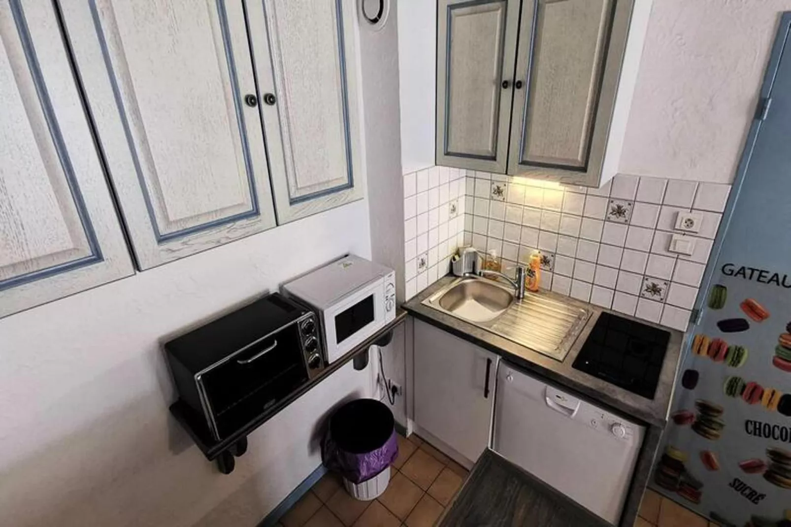 Résidence Grande Bleue-Küche