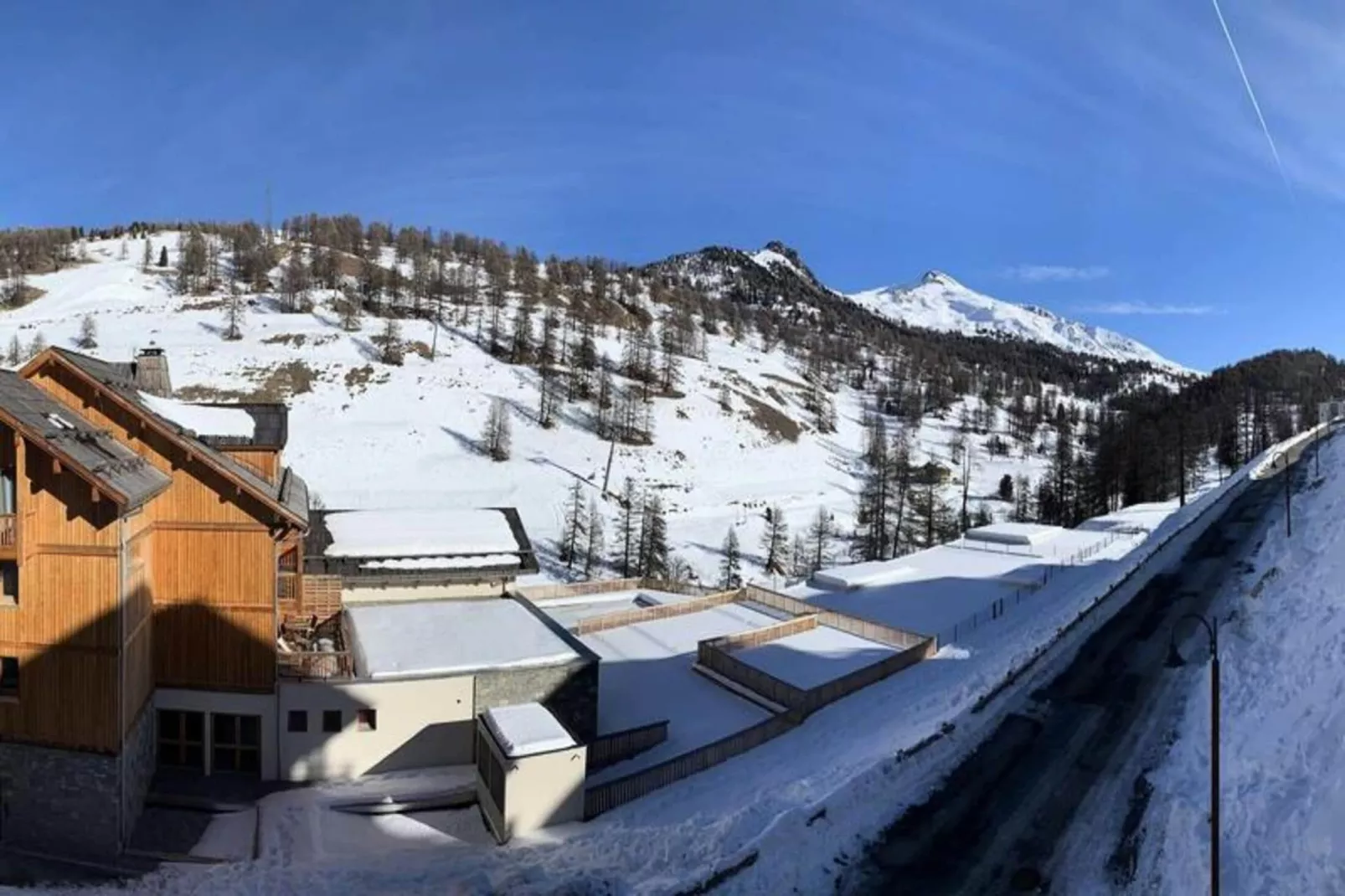 Chalet Des Rennes - Aussicht Winter