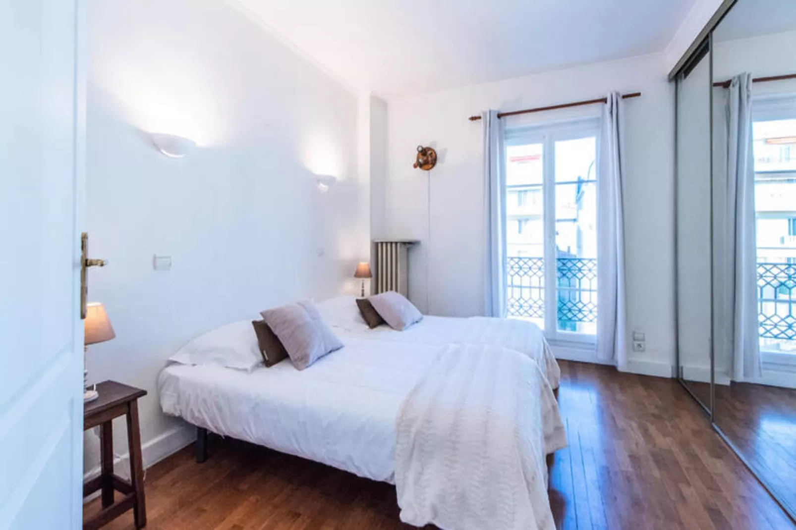 Appartements à Nice-Schlafzimmer