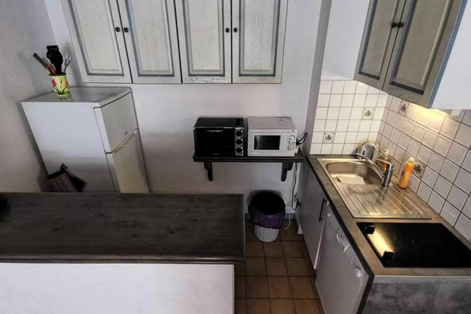 Résidence Grande Bleue-Küche