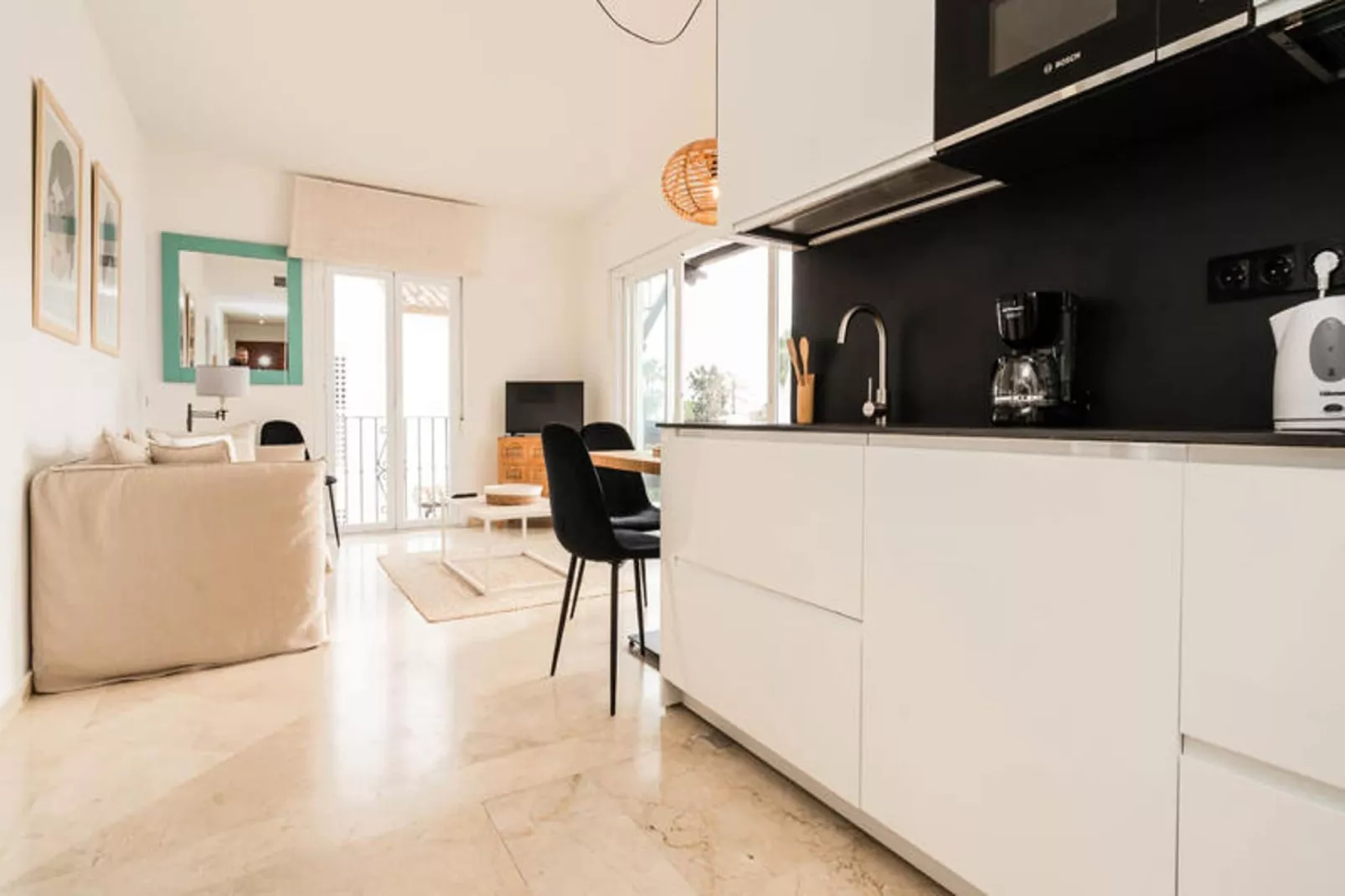 Appartements à Estepona-Kitchen