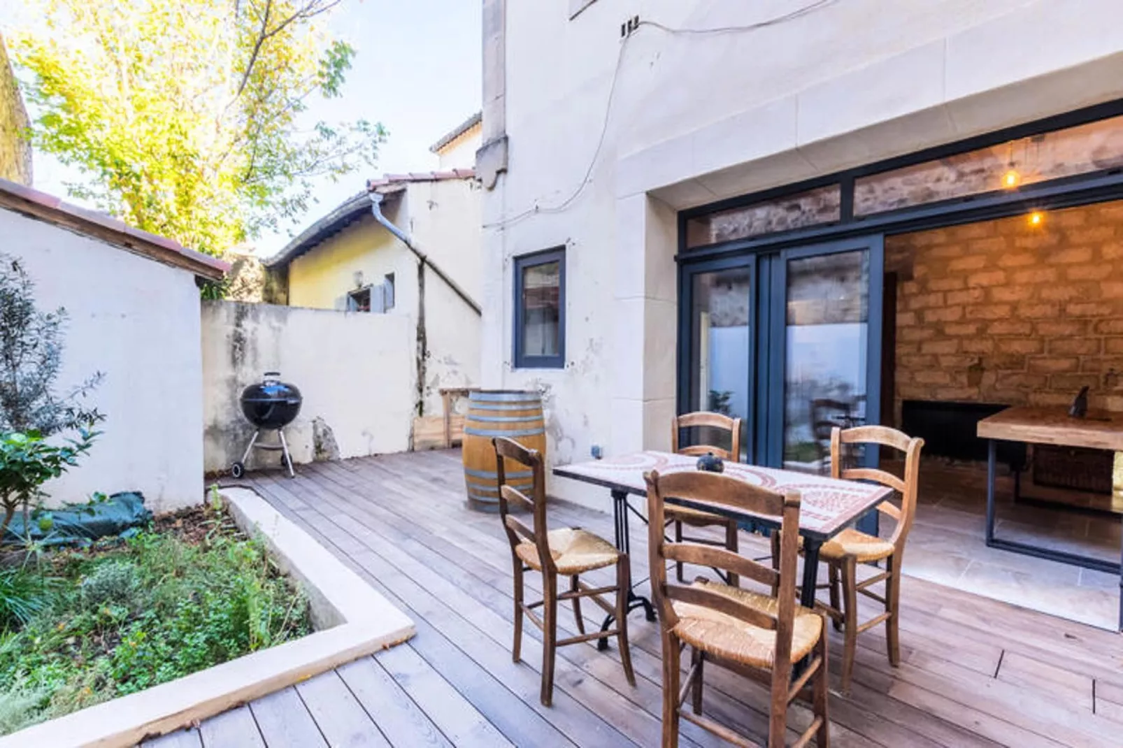 Appartements à Montpellier-Jardins en été