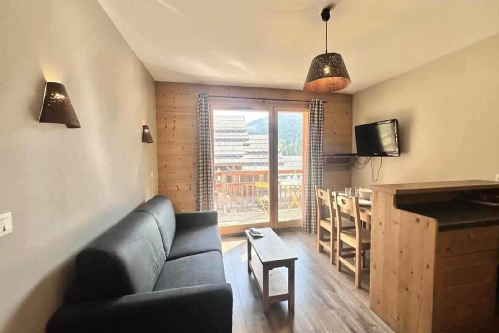 Résidence Le Hameau Des Rennes - Wohnzimmer