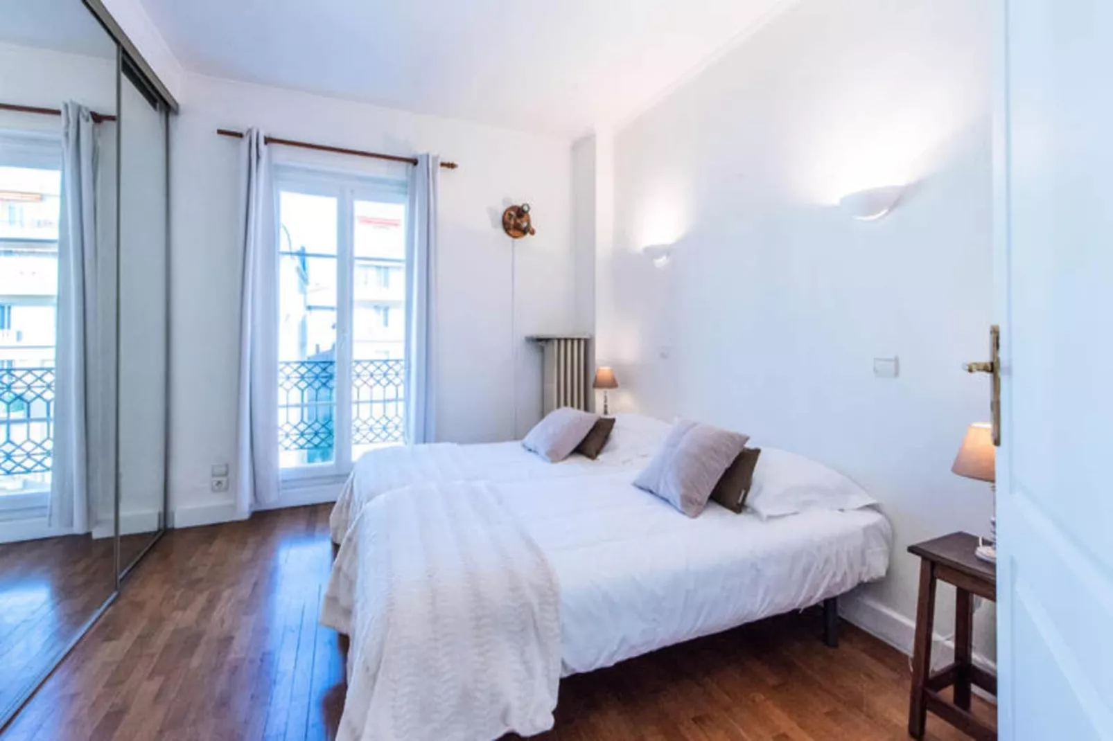 Appartements à Nice-Schlafzimmer