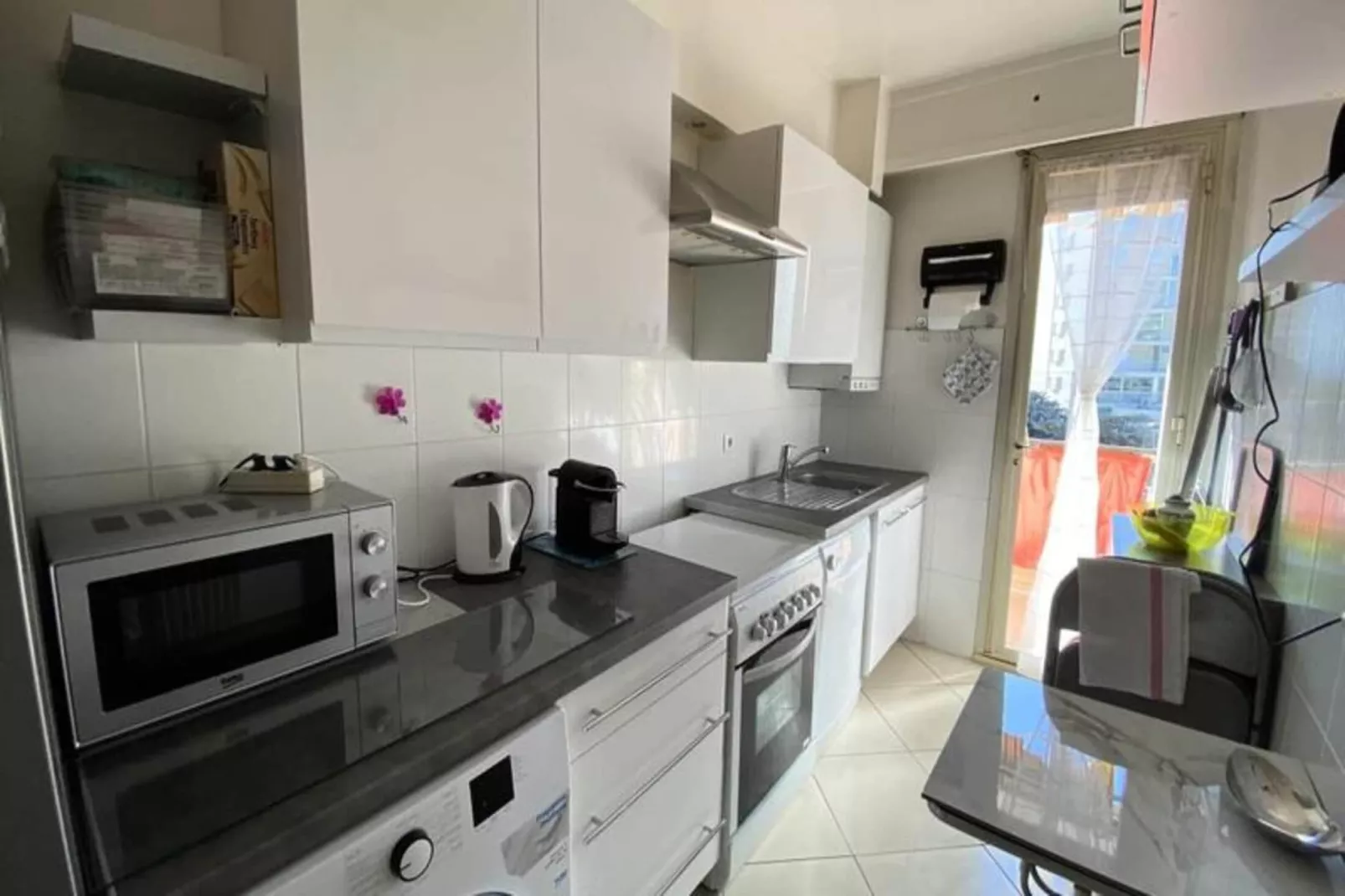 Résidence 2 Pi&egrave;ces Plein Sud &agrave; 300m De La Croisette ☀live In Le Bosquet☀-Küche