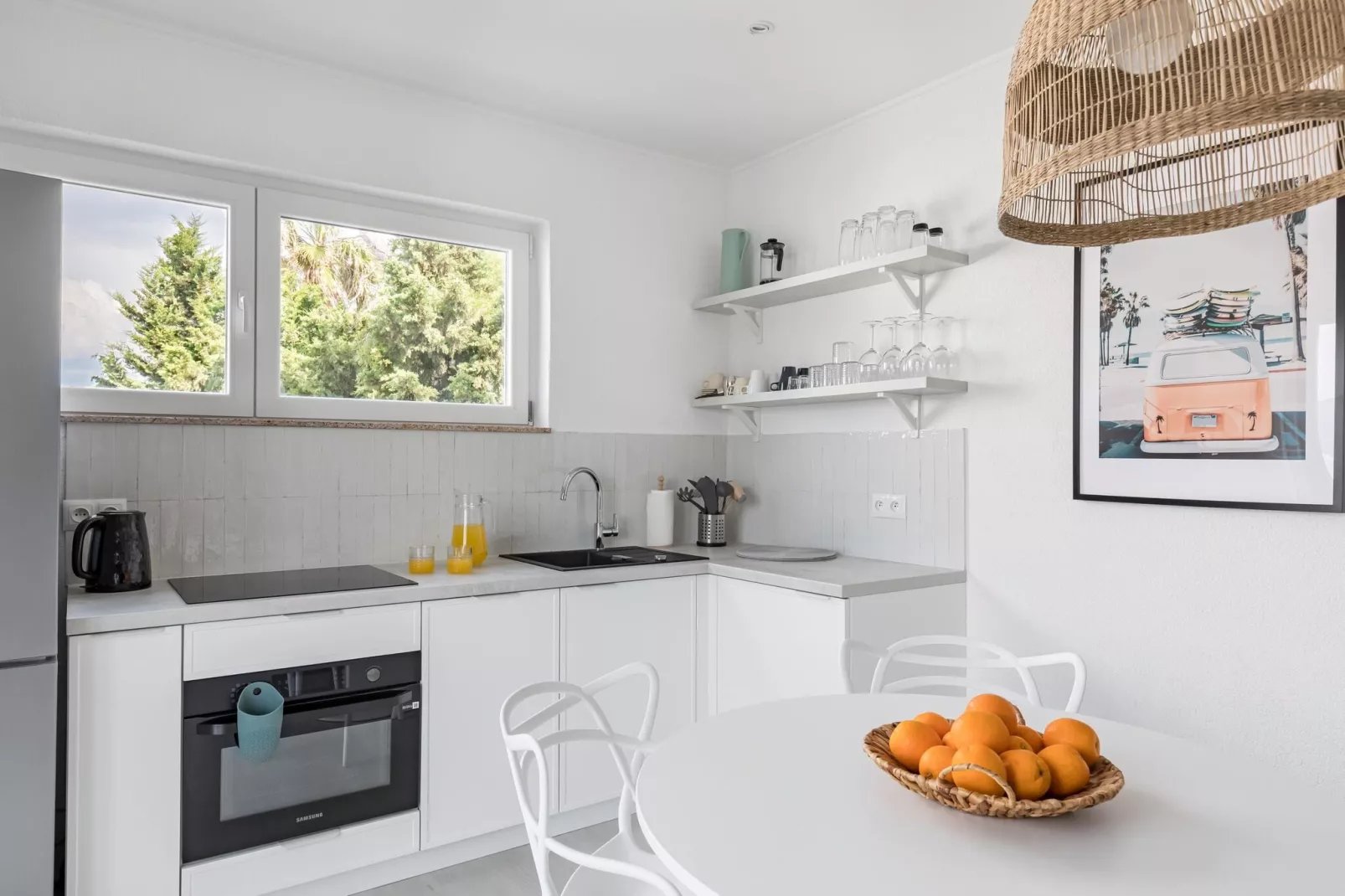 Marina sea view apartment A-Kitchen