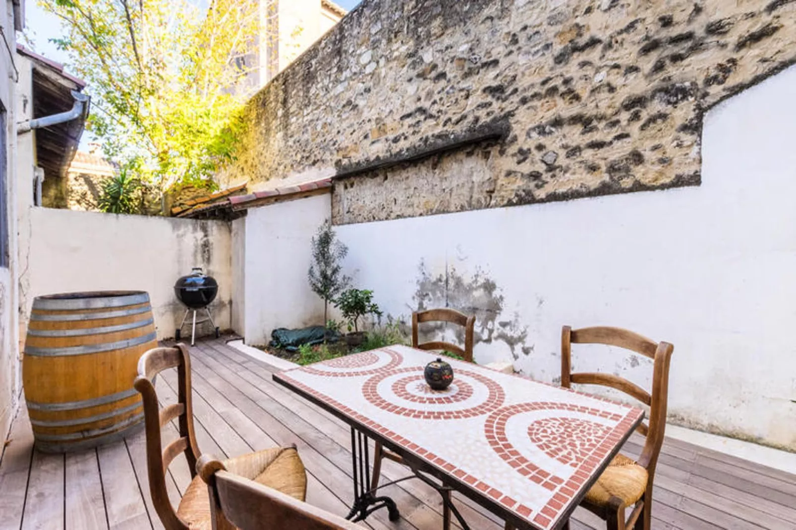 Appartements à Montpellier-Jardins en été