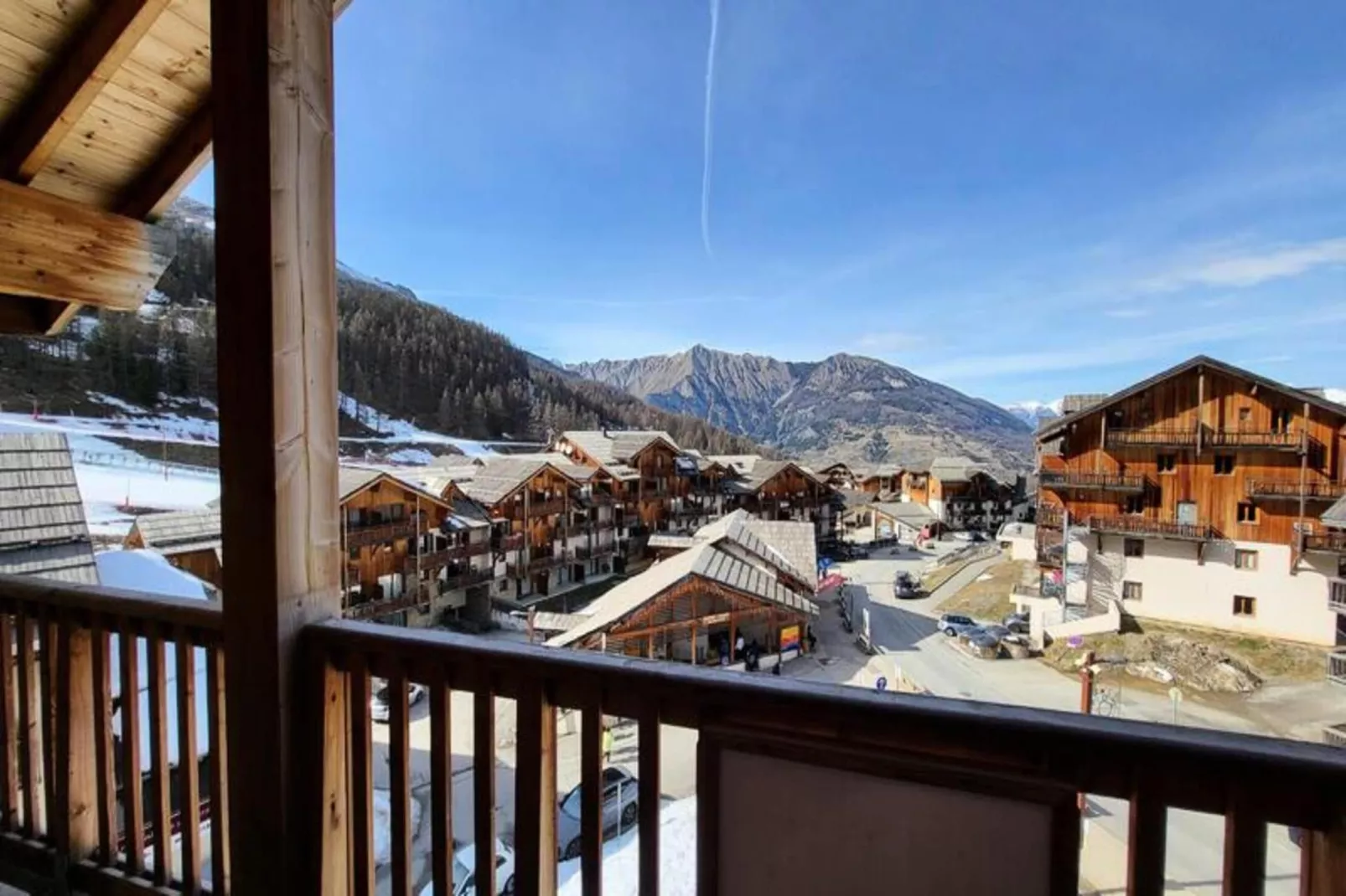 Les Chalets De Bois MÉan - A-Aussicht Winter