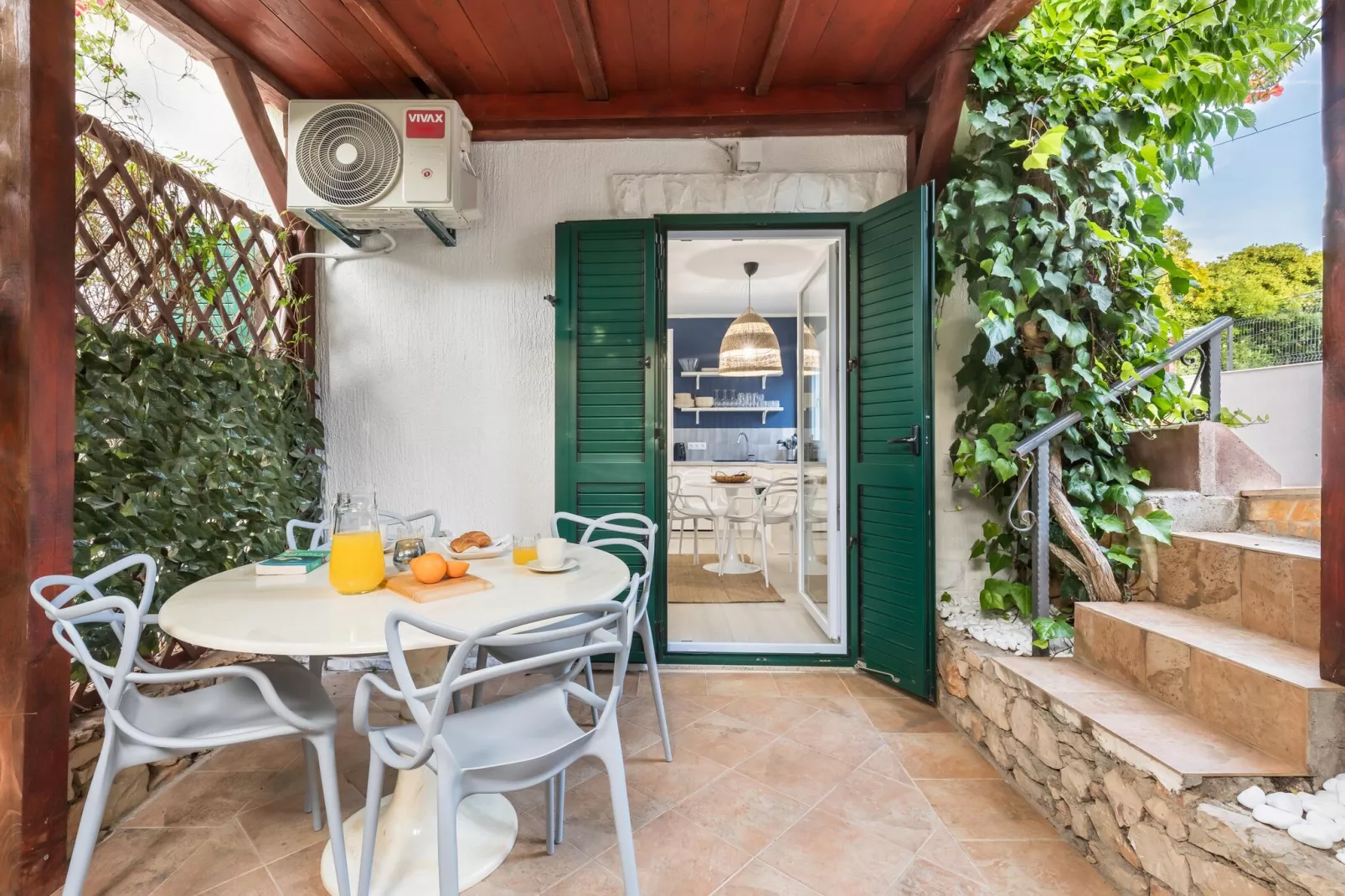 Marina veranda apartment D-Balcon-terrasse