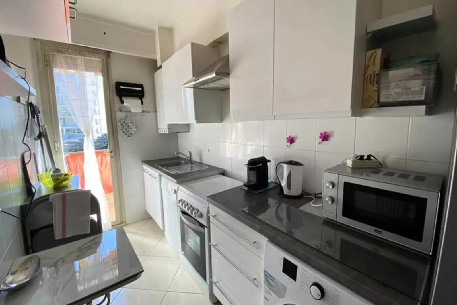 Résidence 2 Pi&egrave;ces Plein Sud &agrave; 300m De La Croisette ☀live In Le Bosquet☀-Küche