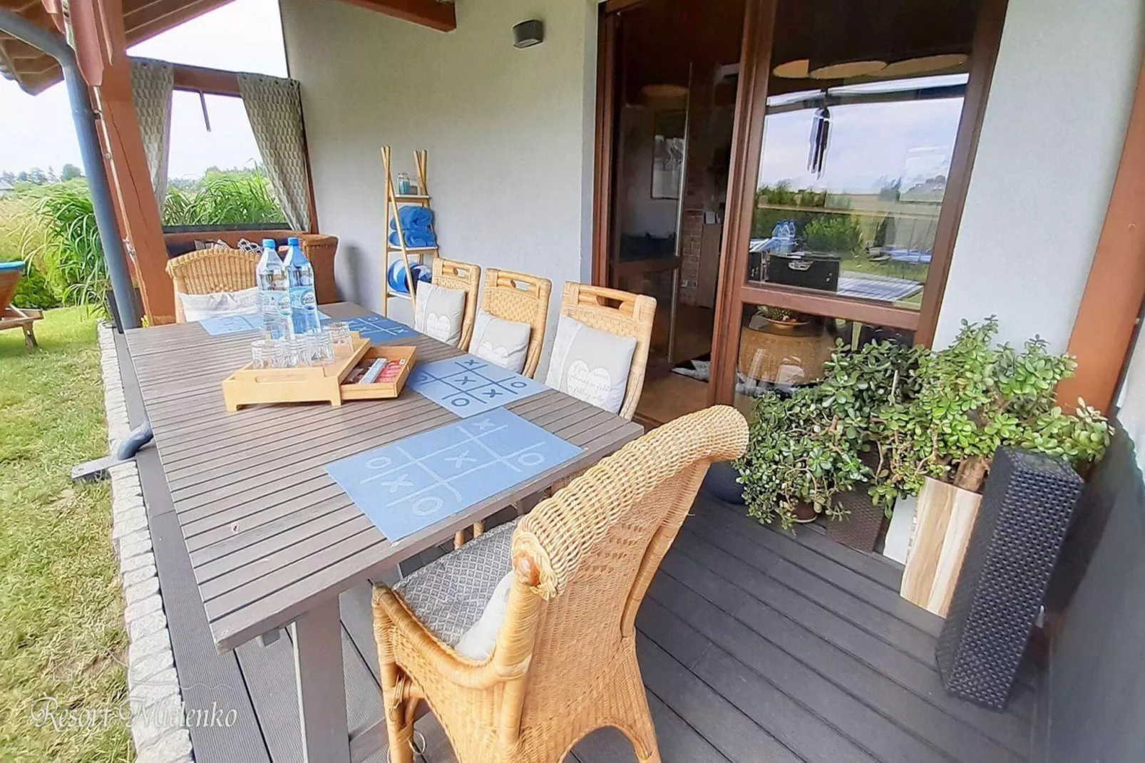 Dom MARCO POLO w Mielenku-Terrace balcony