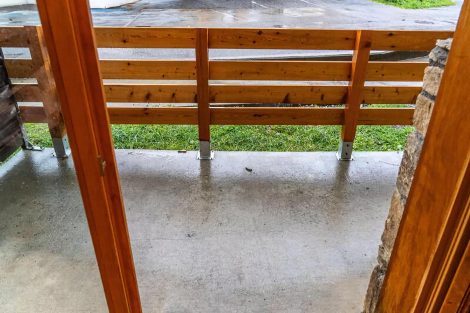 Résidence Le Parc Des Airelles - Terrasse/Balkon