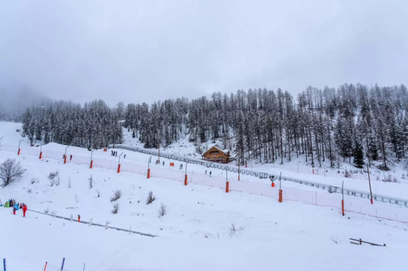 Résidence Le Parc Des Airelles - Aussicht Winter