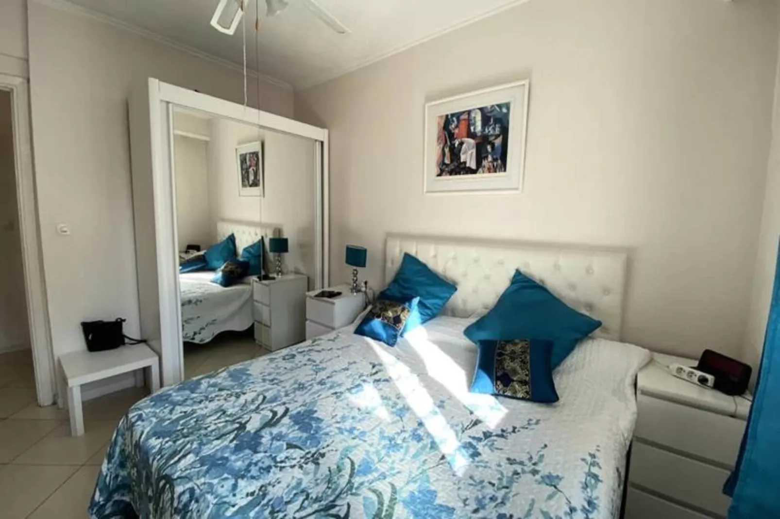 Résidence 2 Pi&egrave;ces Plein Sud &agrave; 300m De La Croisette ☀live In Le Bosquet☀-Schlafzimmer