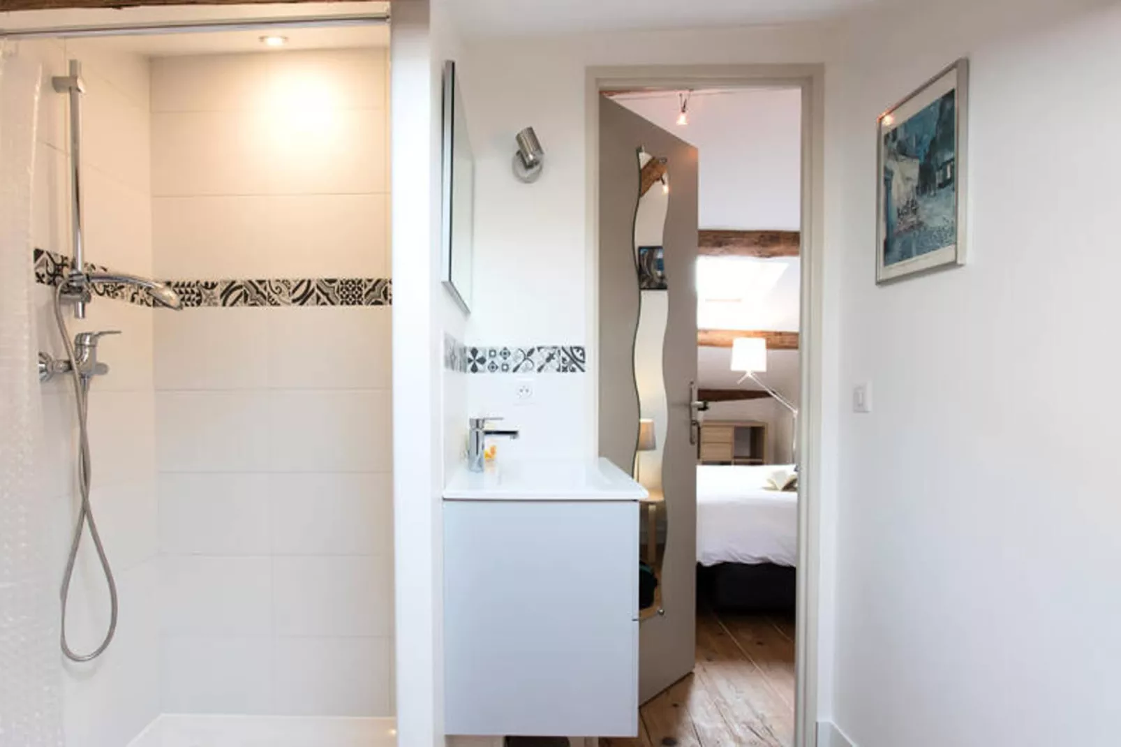 Studio à Montpellier-Salle de bain