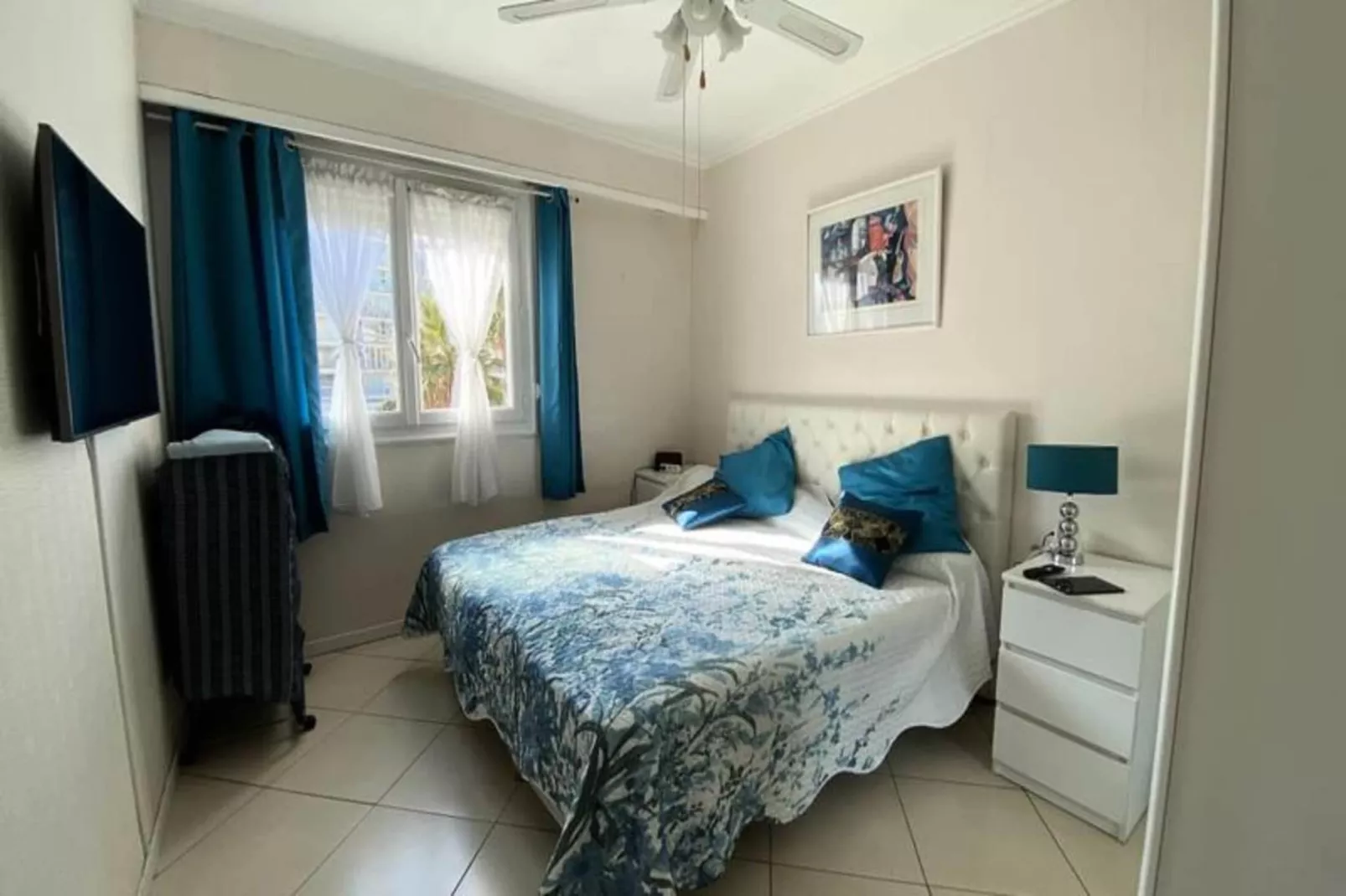 Résidence 2 Pi&egrave;ces Plein Sud &agrave; 300m De La Croisette ☀live In Le Bosquet☀-Schlafzimmer