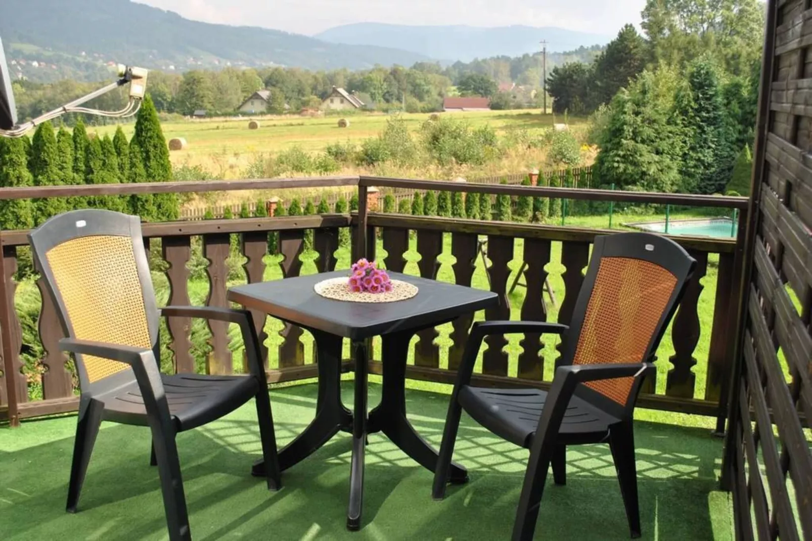 Willa wakacyjna dla 16 osób Brenna-Terrasse / balcon