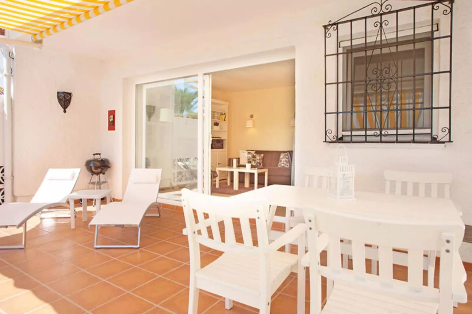 Maison à Marbella-Garten Sommer