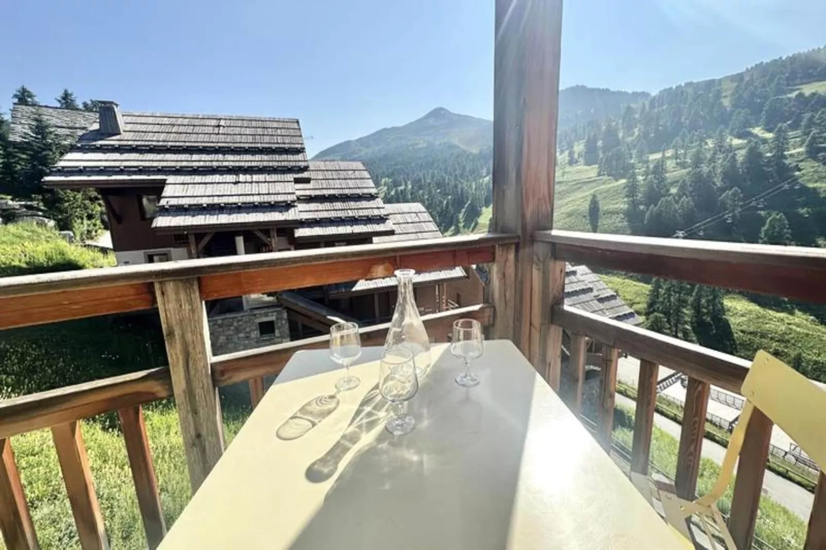 Résidence Le Hameau Des Rennes - Terrasse/Balkon
