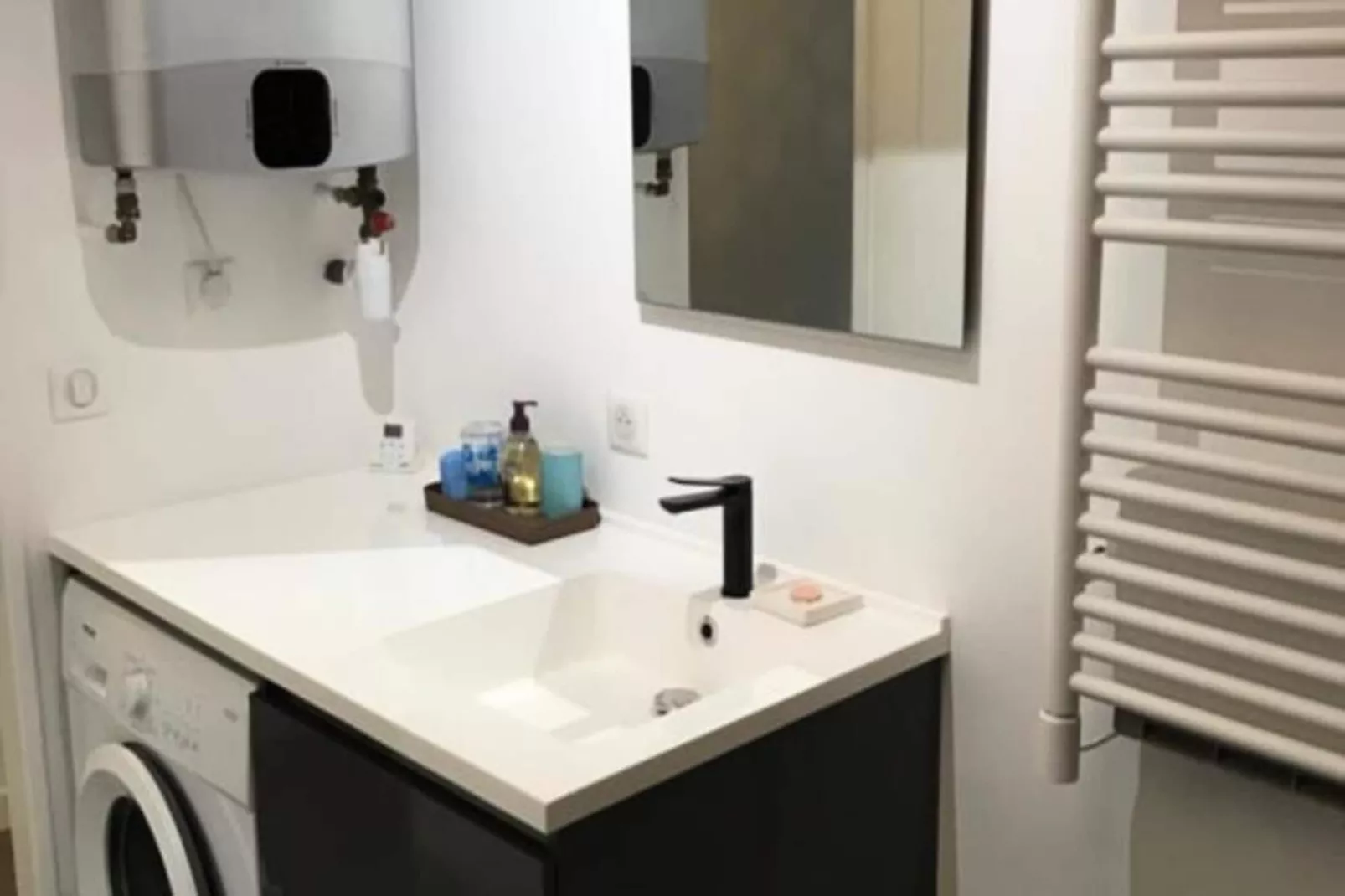 Résidence Studio Design Terrasse Et Plage &#9728;live In Marlyne&#9728;-Badezimmer