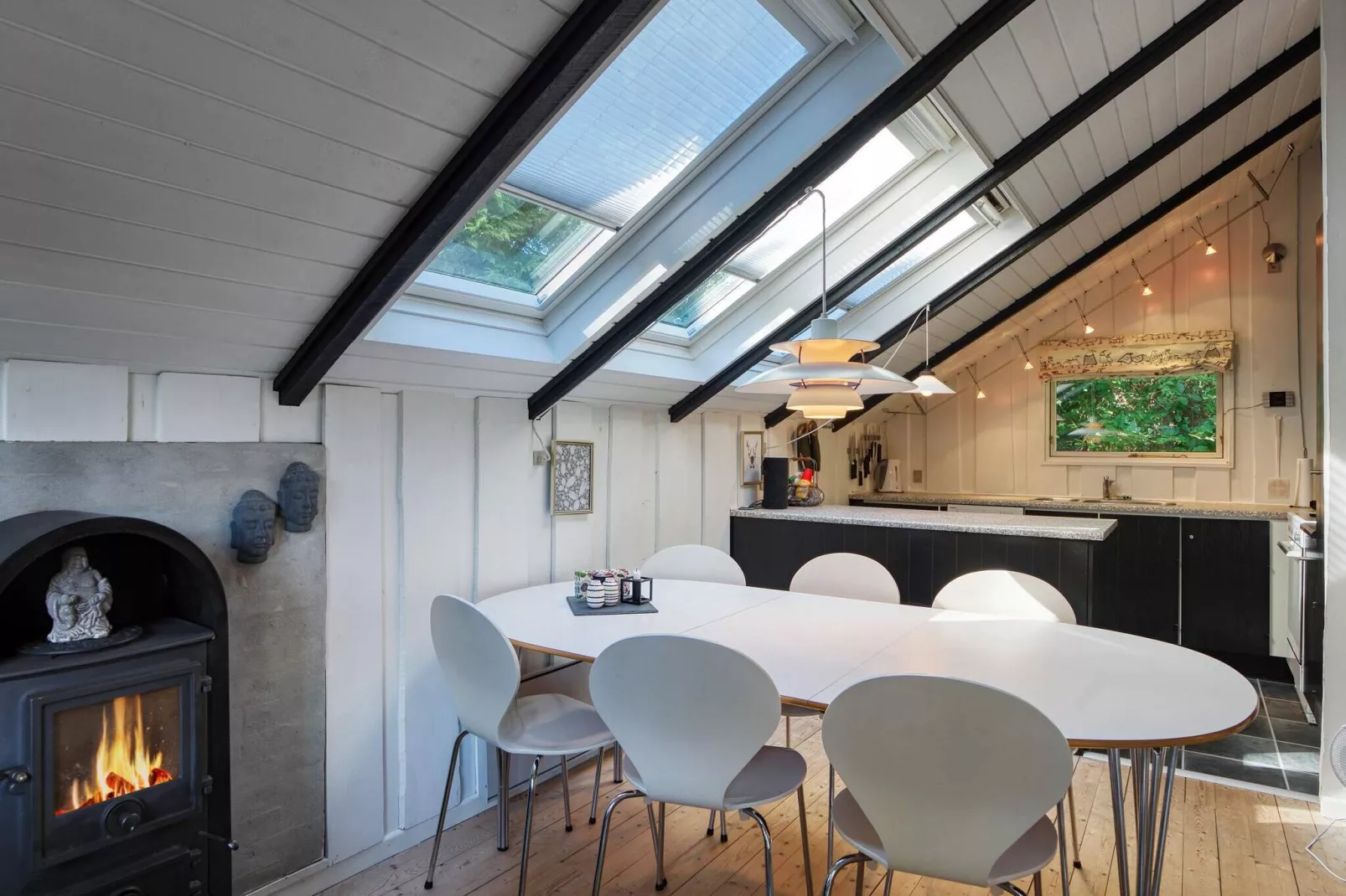 6 Personen Ferienhaus in Væggerløse-Innenbereich