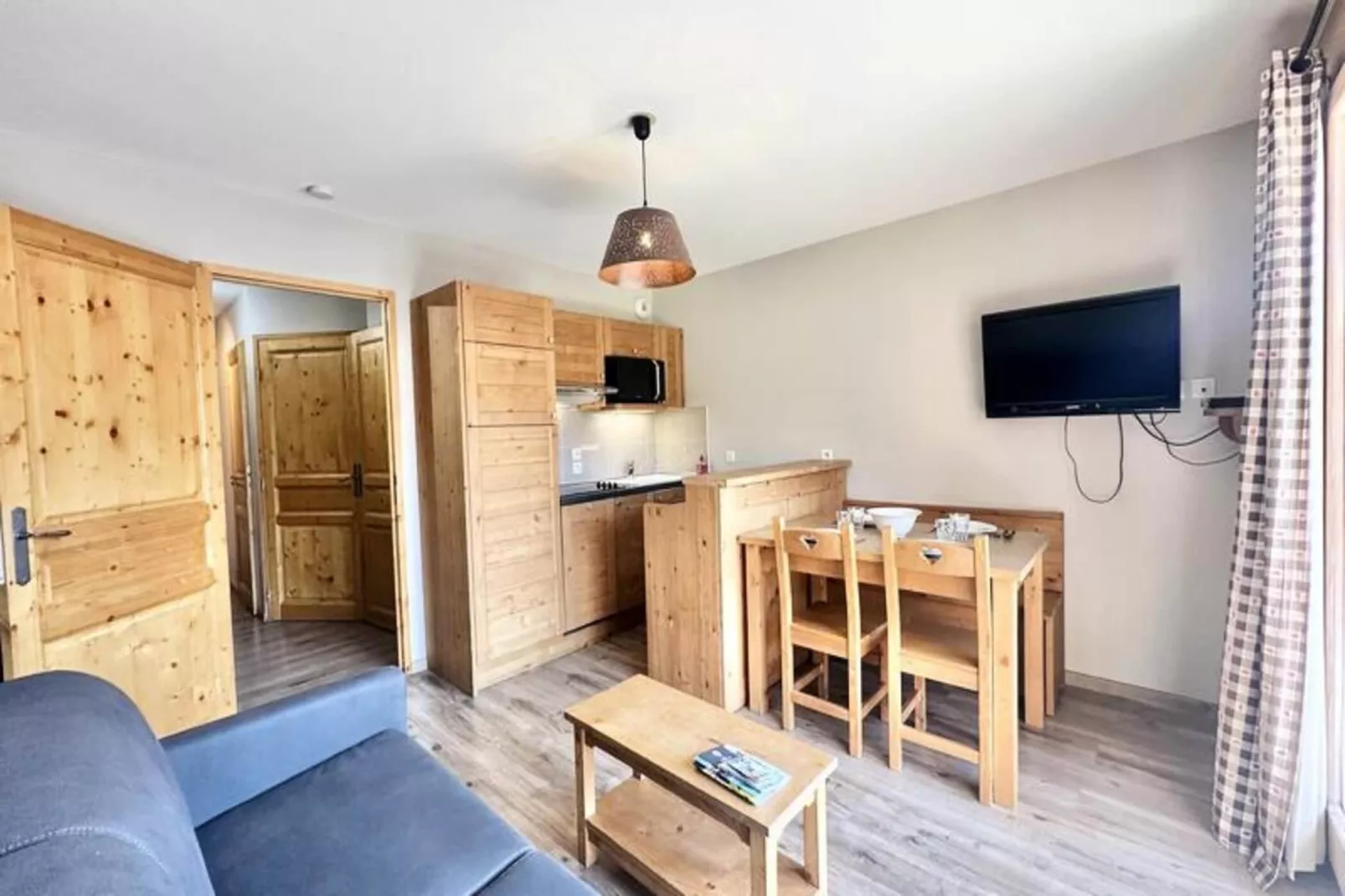 Résidence Le Hameau Des Rennes - Wohnzimmer