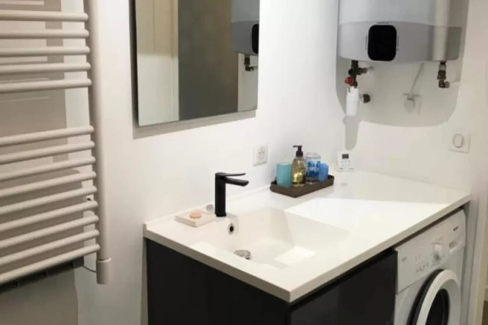 Résidence Studio Design Terrasse Et Plage &#9728;live In Marlyne&#9728;-Badezimmer