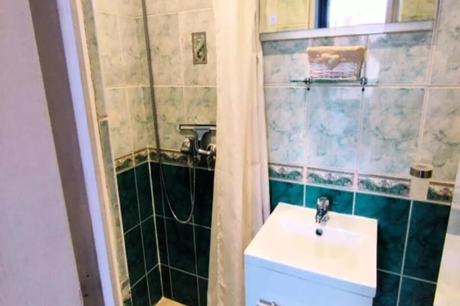 Résidence Charmant Studio Cannes Centre Id&eacute;al Congr&egrave;s Et Vacances ❤live In Gazagnair❤-Bathroom