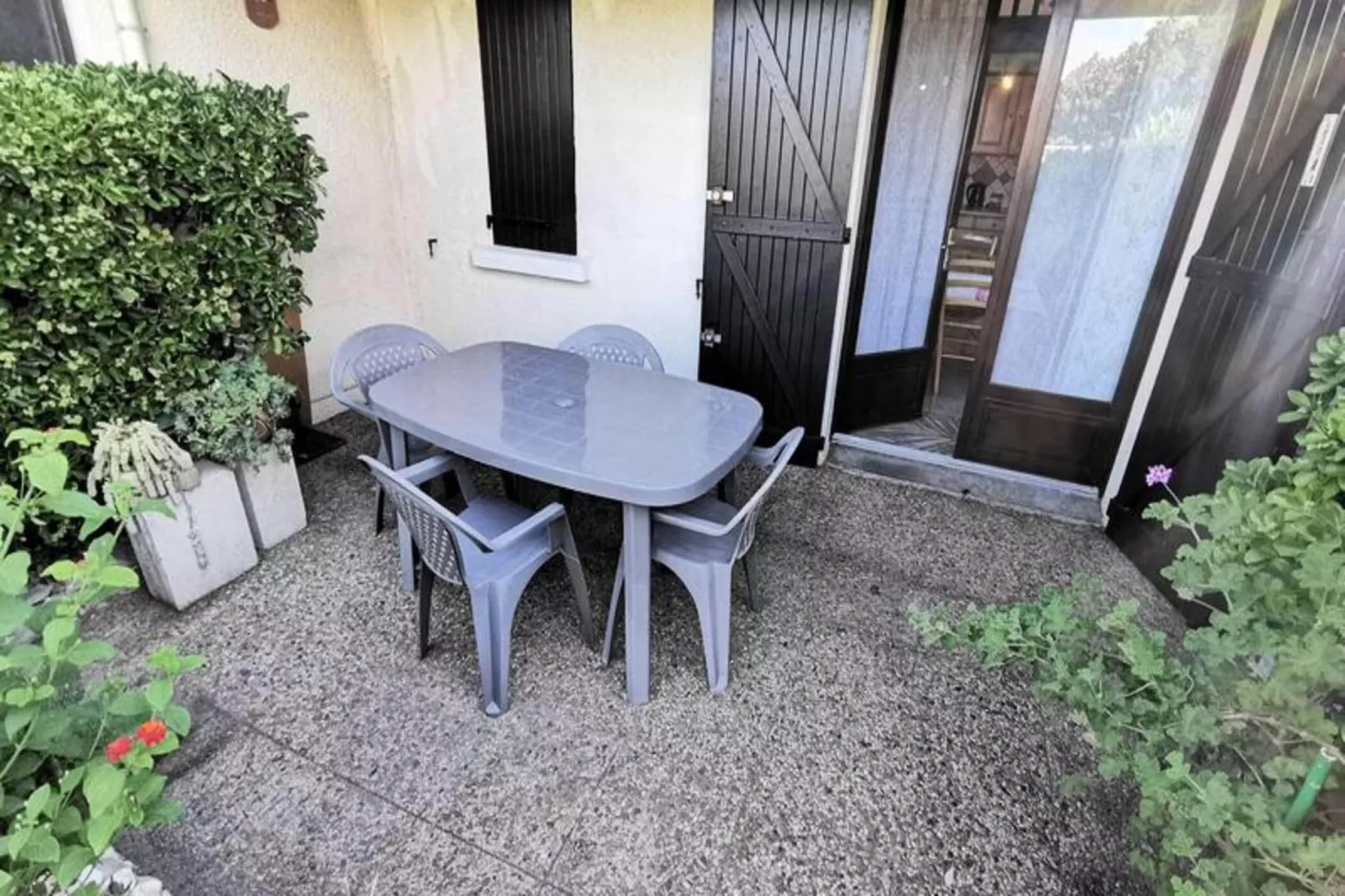 Résidence Village Merlin-Terrasse/Balkon