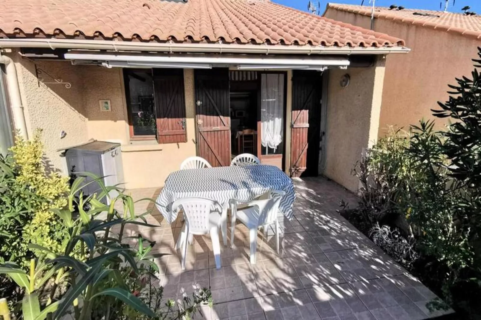 Résidence Village Merlin-Terrasse/Balkon