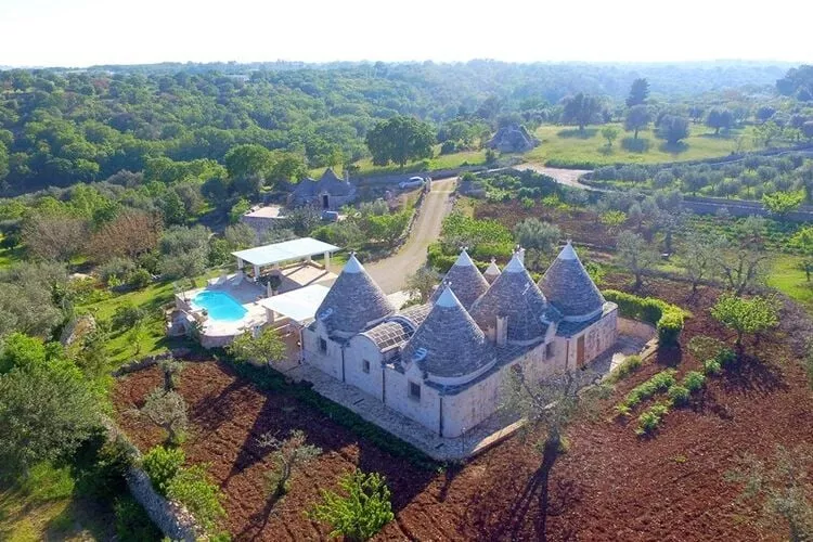 Holiday home Cisternino-Trullo Ulivo Antico-Extérieur été