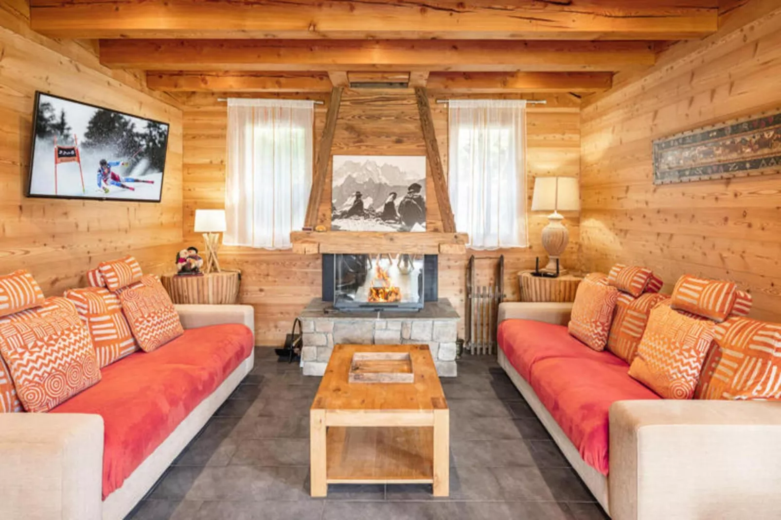 Résidence Marmottant-Außenbereich Sommer