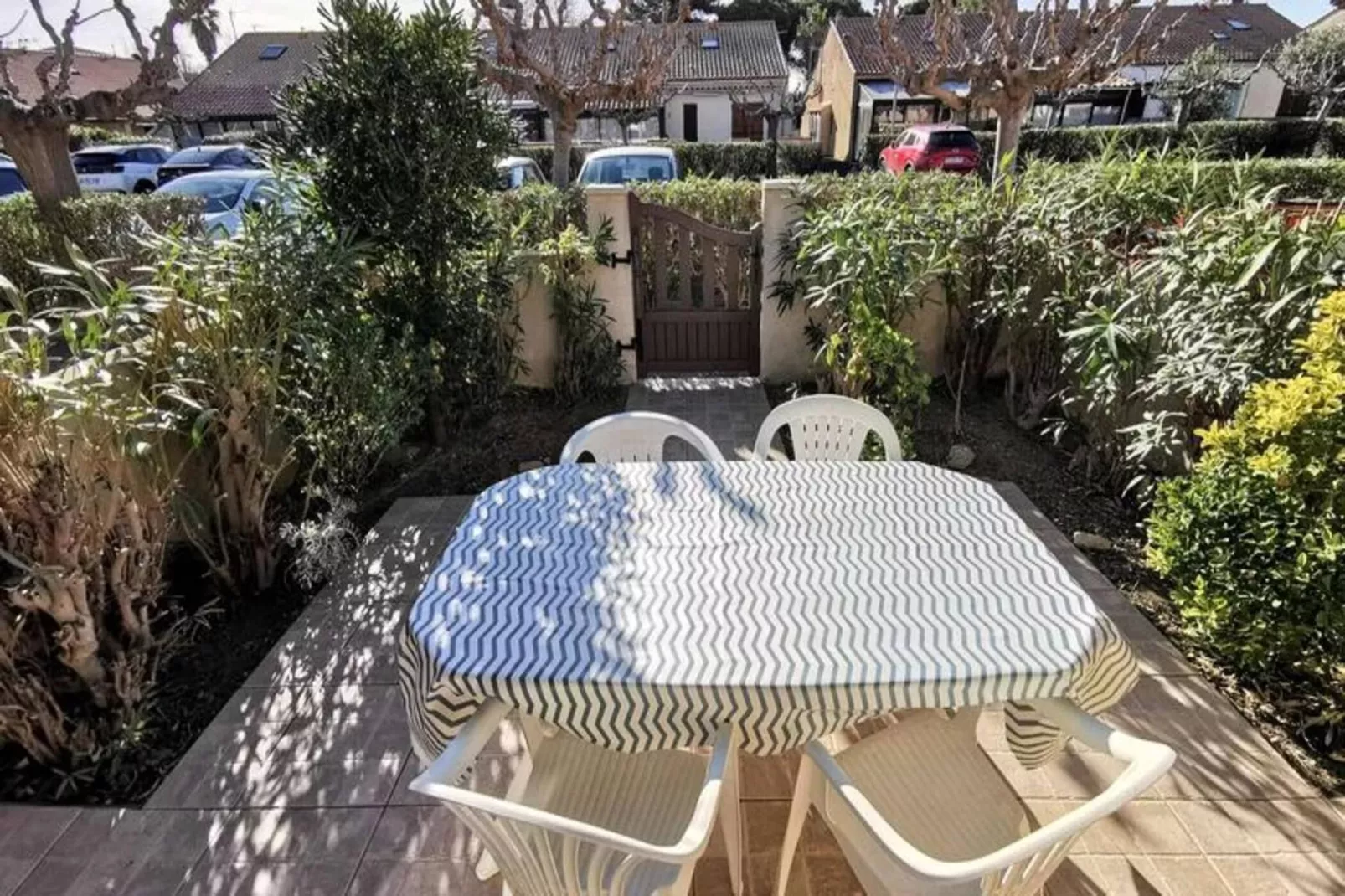 Résidence Village Merlin-Terrasse/Balkon