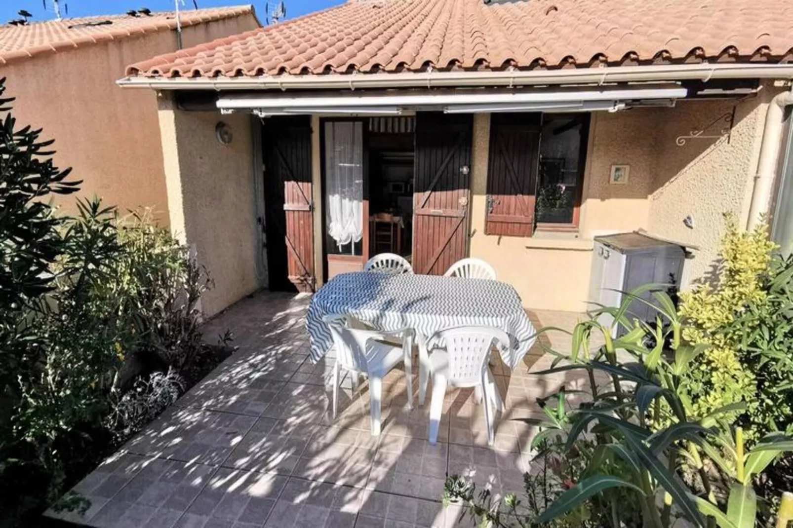 Résidence Village Merlin-Terrasse/Balkon