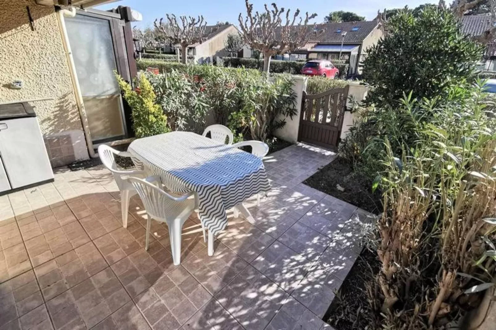 Résidence Village Merlin-Terrasse/Balkon