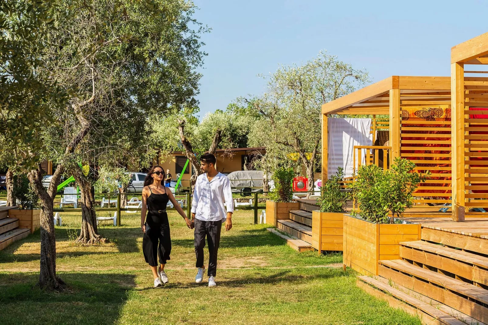 Mobile Homes Toscolano Toscolano Maderno-Mobilhome Standard Plus ex-Superior-Gardens summer