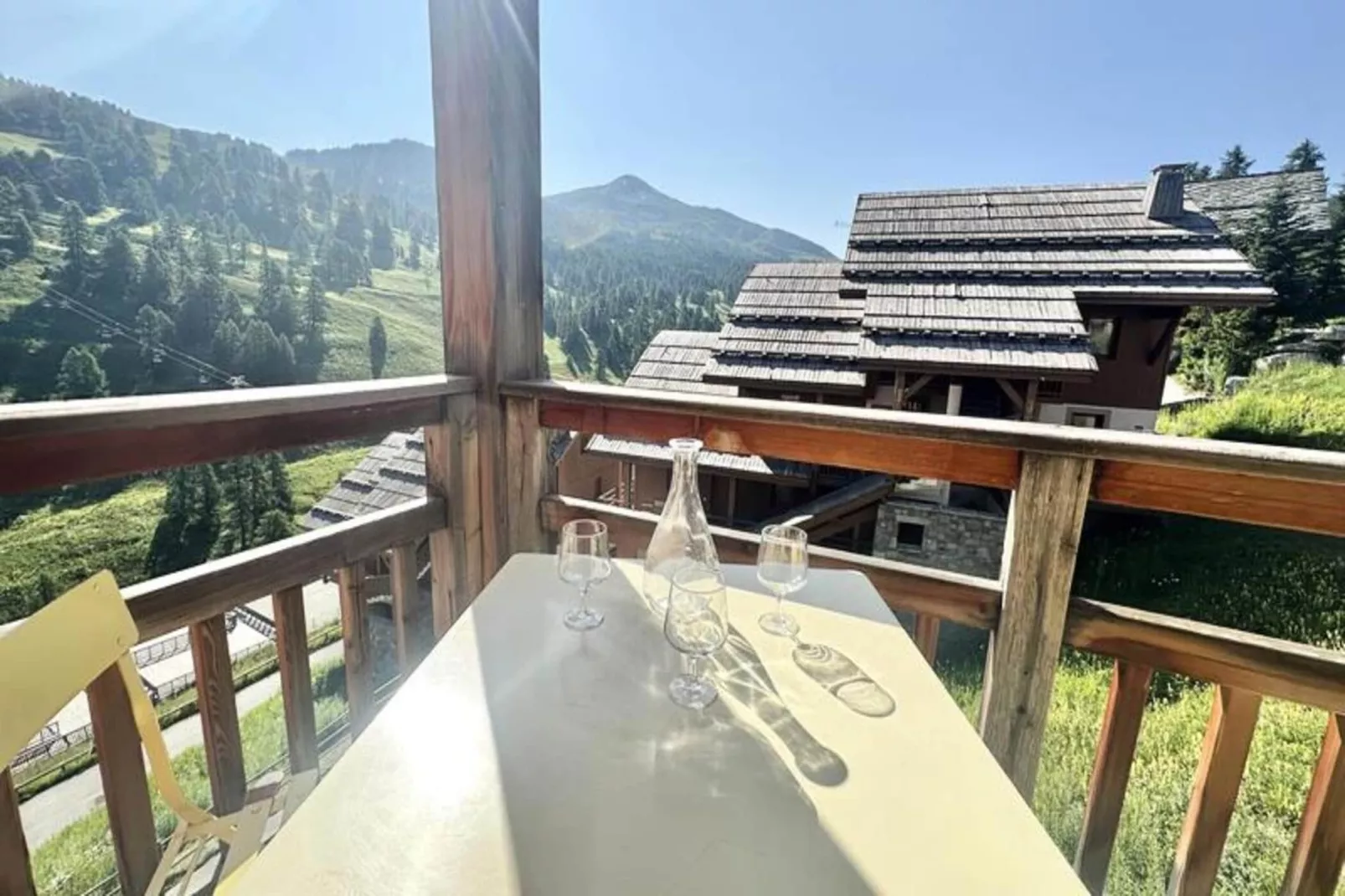 Résidence Le Hameau Des Rennes - Terrasse/Balkon