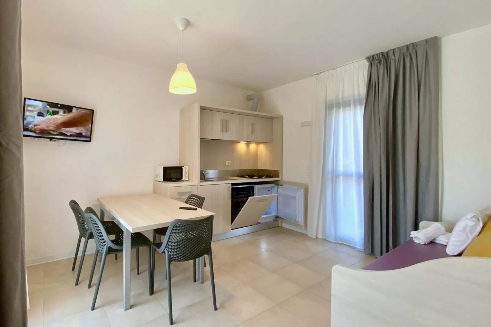 Residence Belvedere Village Castelnuovo del Garda-trilocale Std-Wohnzimmer