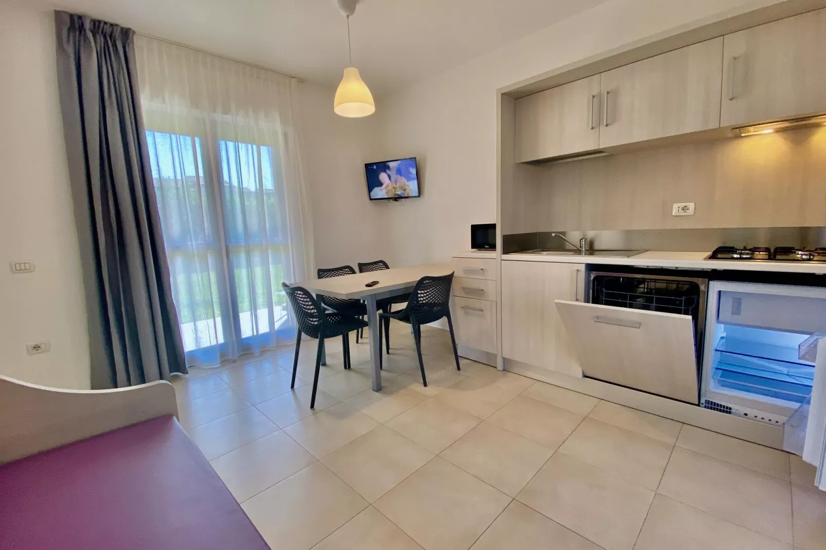 Residence Belvedere Village Castelnuovo del Garda-trilocale Std-Küche