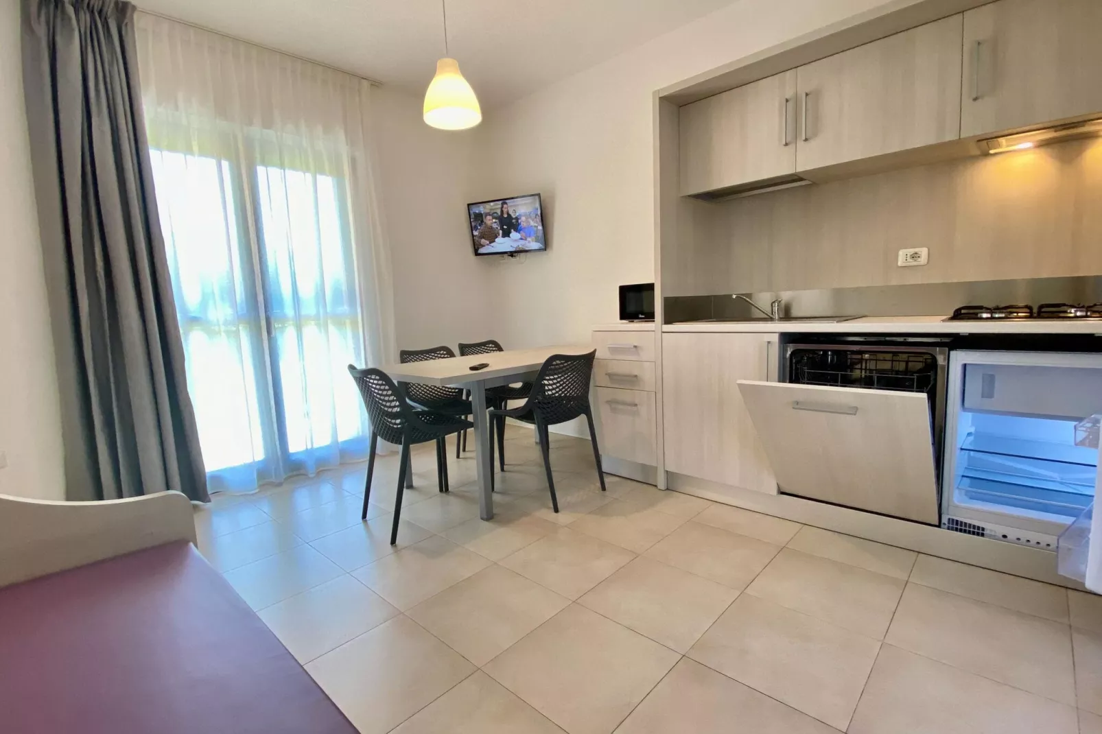 Residence Belvedere Village Castelnuovo del Garda-trilocale Std-Küche
