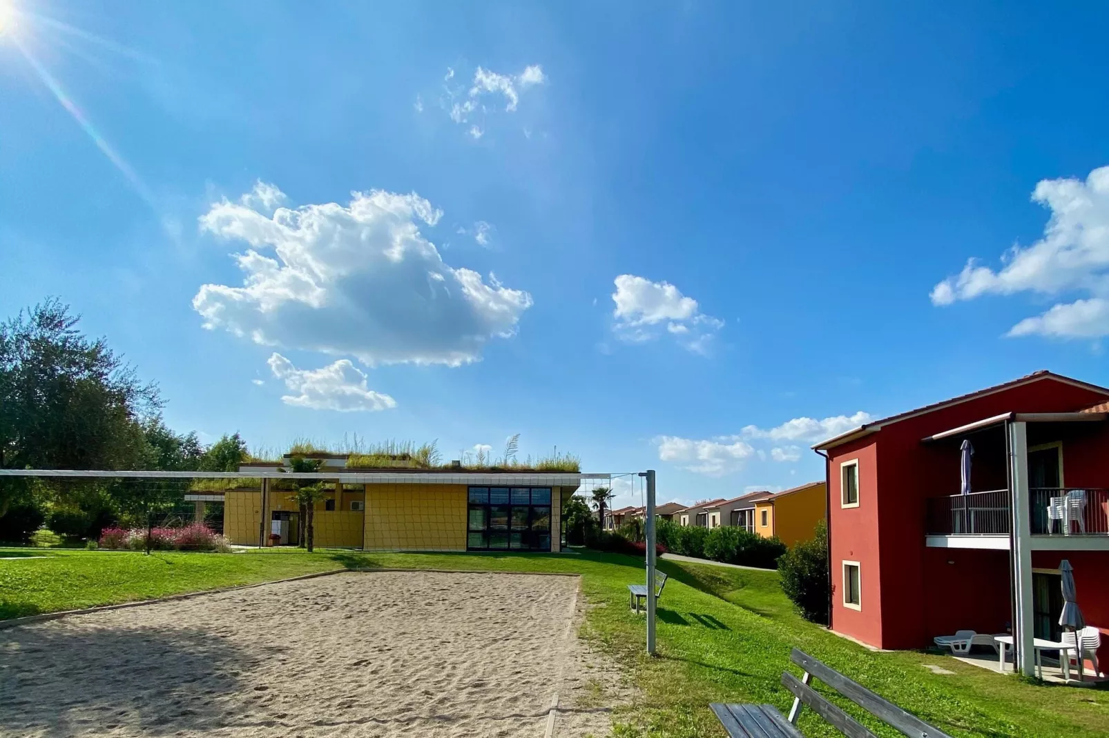 Residence Belvedere Village Castelnuovo del Garda-Trilo superior-Installations du parc