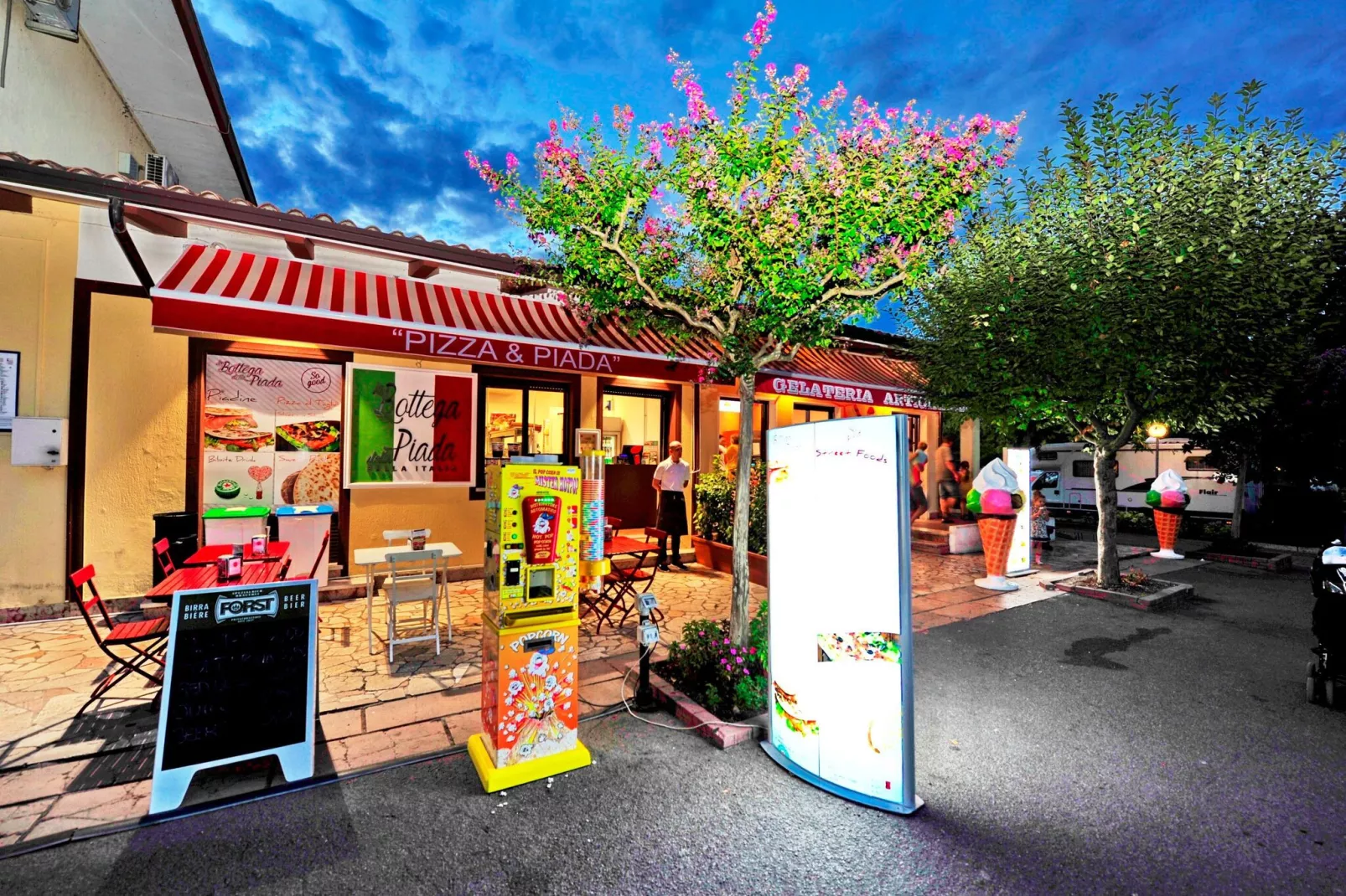 Holiday park Bella Italia, Peschiera-Ortensia-Installations du parc