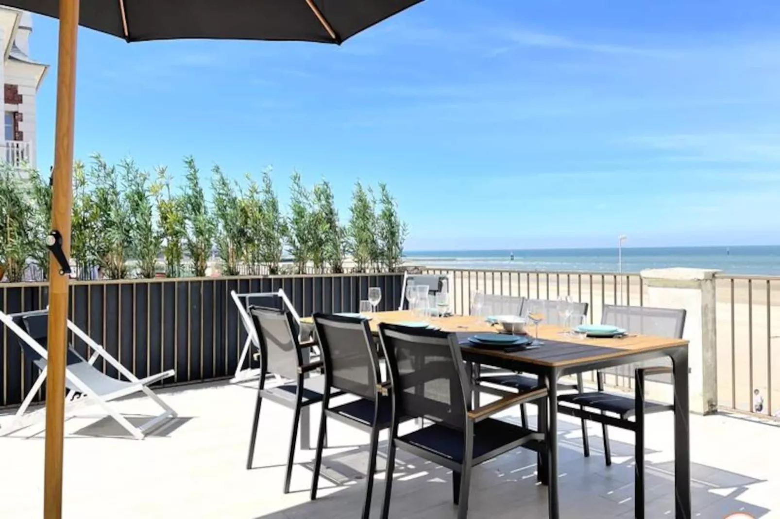 ⚓ Roches Normandes - Terrasse Vue Mer Et Plage