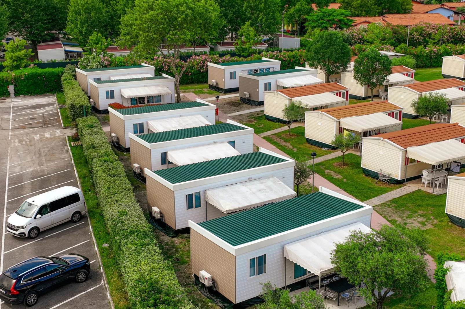 Mobile Homes The Garda Village, Sirmione-MH Deluxe-Exterior summer