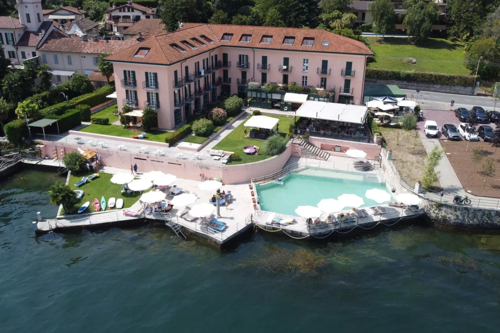 Residence Antico Verbano Meina-Bilo 3J - 3 pers-Extérieur été