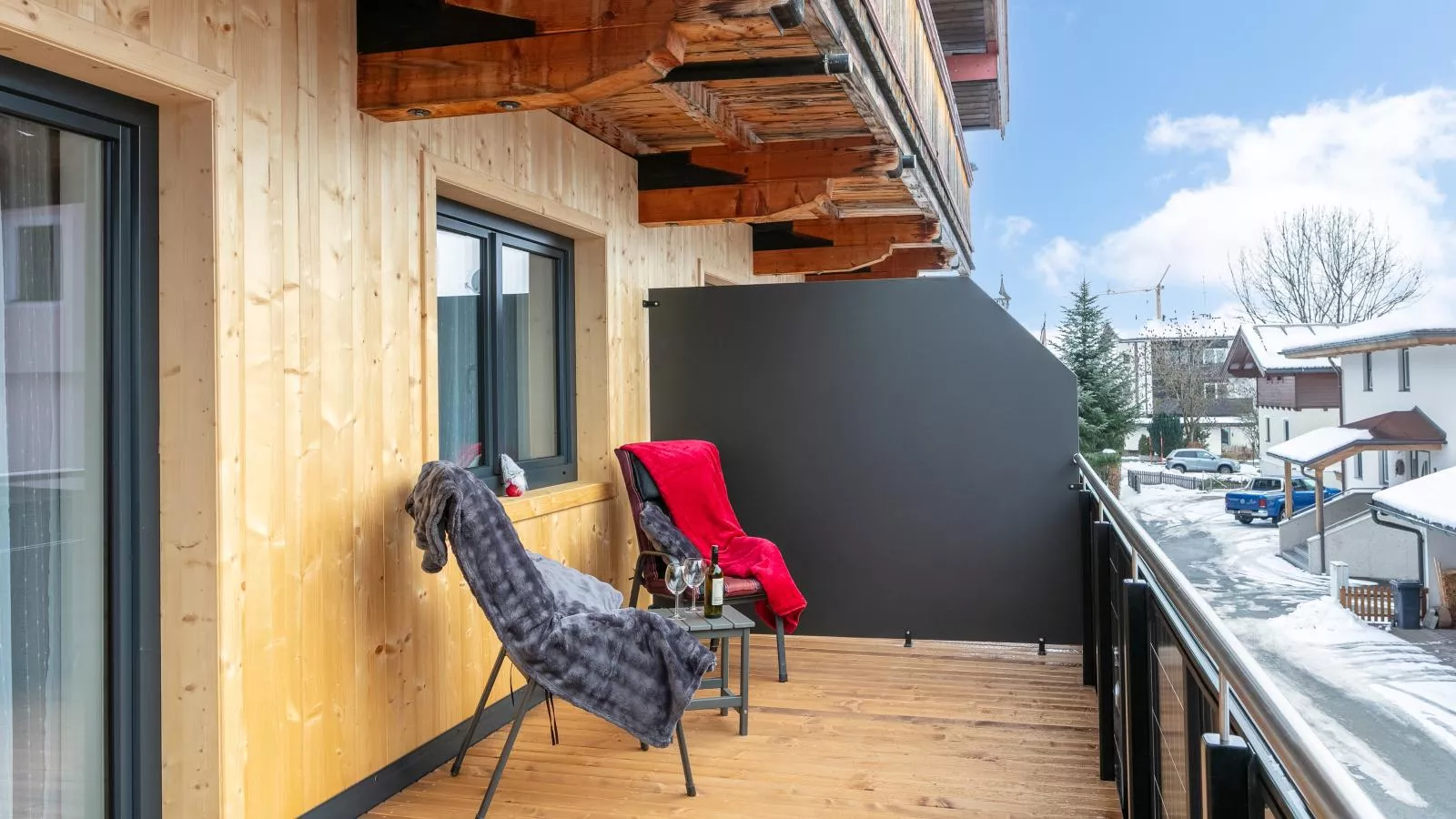 Tennerhof Apartments Top 1 und Top 2-Terrasse / balcon