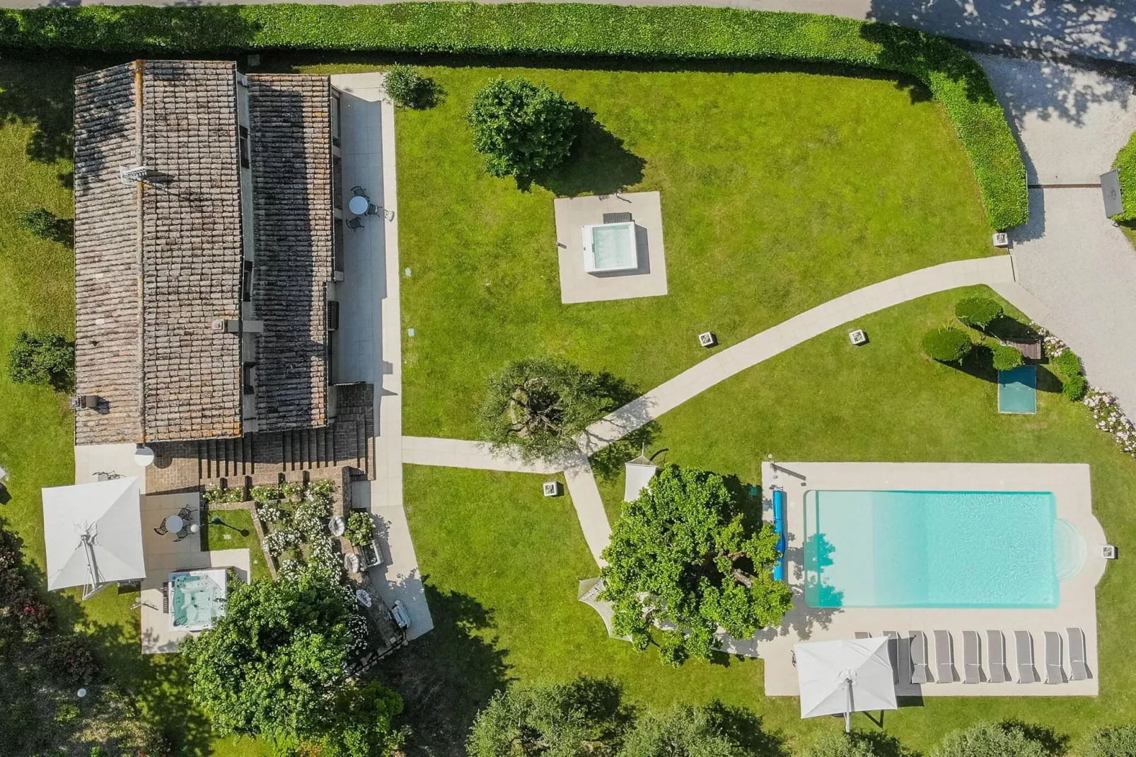 Villa Anna-Außenbereich Sommer