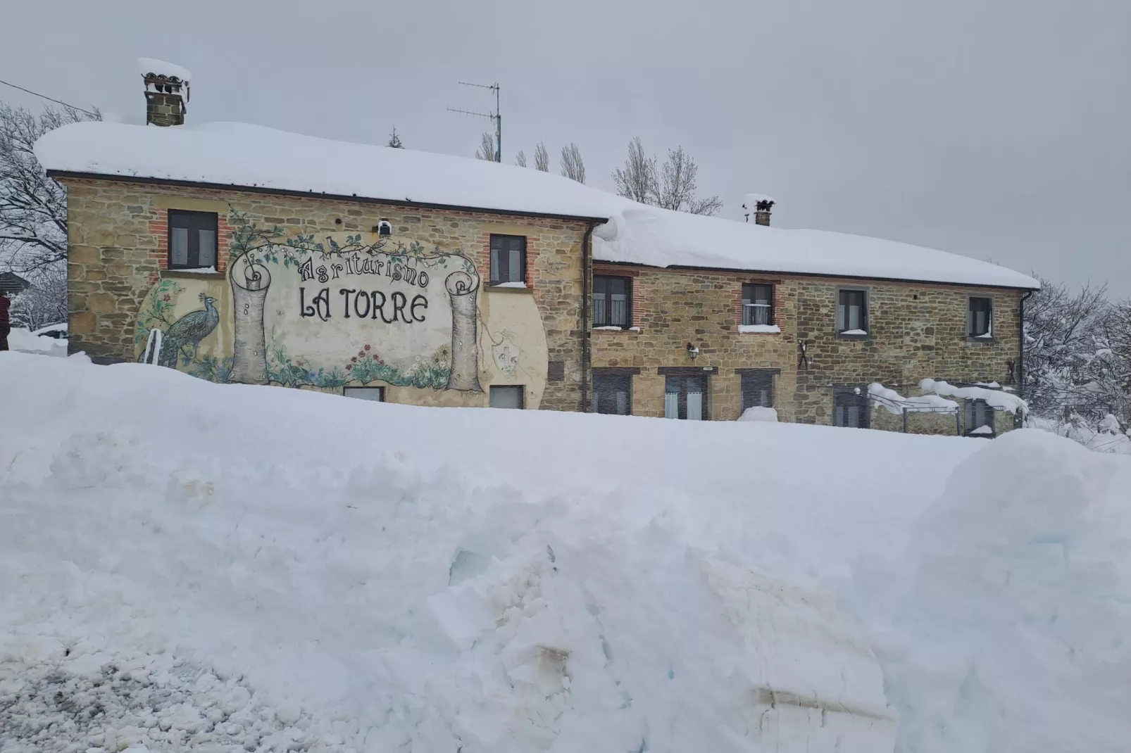 Agriturismo La Torre-Exterior winter
