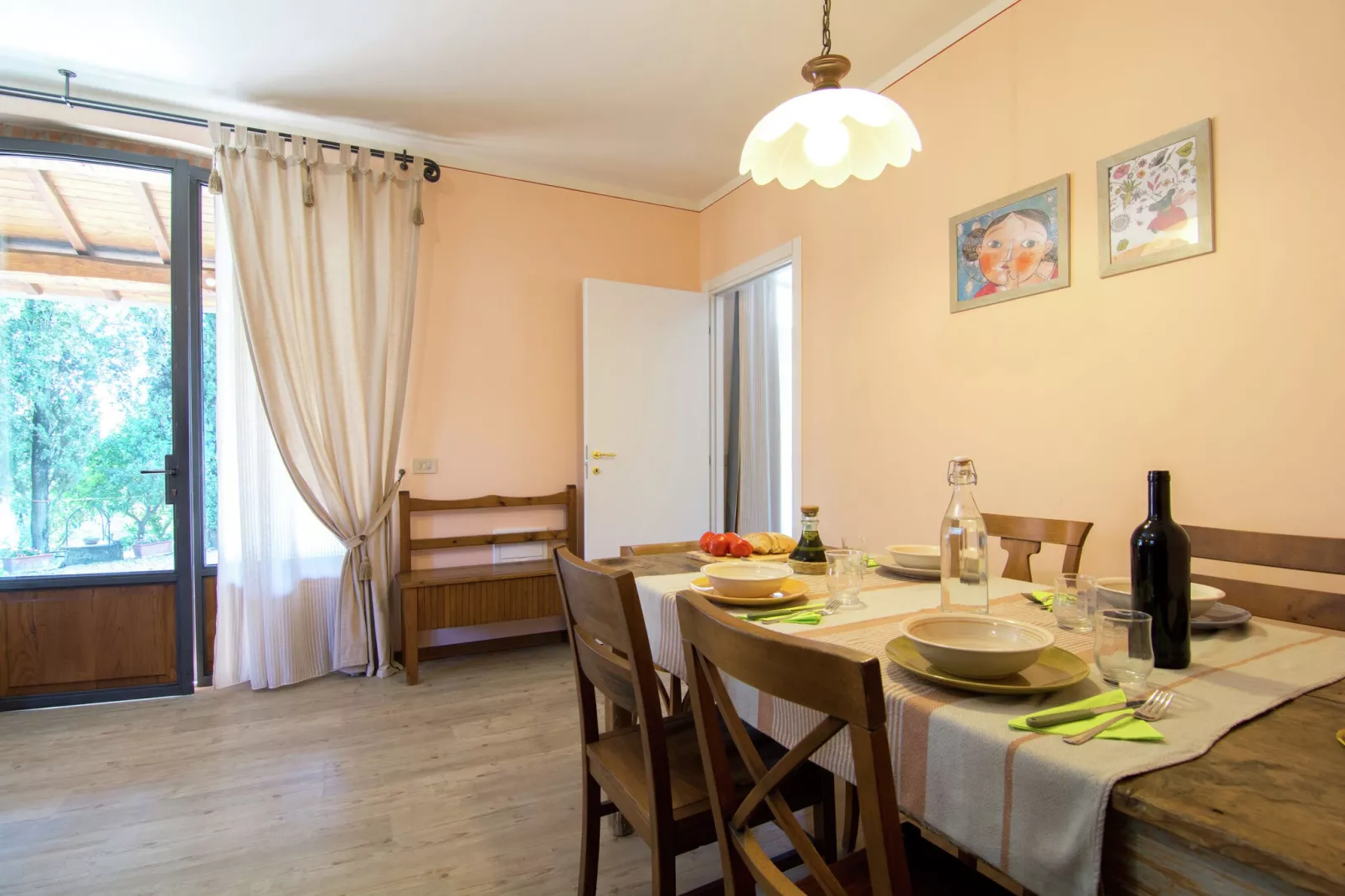 Il Leccio e Le Rose-Dining room